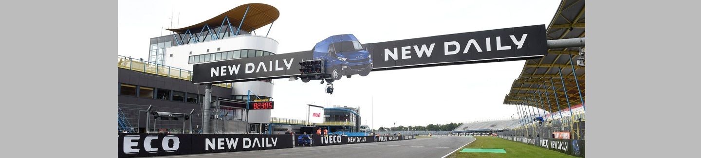 The Iveco New Daily is the Title Sponsor of the 2014 edition of the Assen MotoGP 